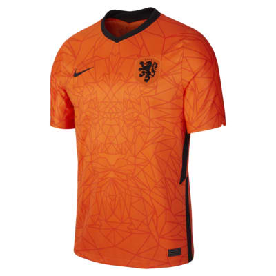 オランダ 2020 スタジアム ホーム メンズ サッカーユニフォーム CD0712-819 オレンジの大画像