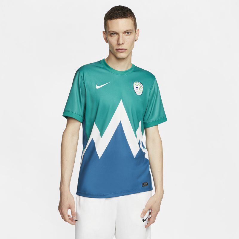 Segunda equipación Stadium Eslovenia 2020 Camiseta de fútbol - Hombre - Verde Nike