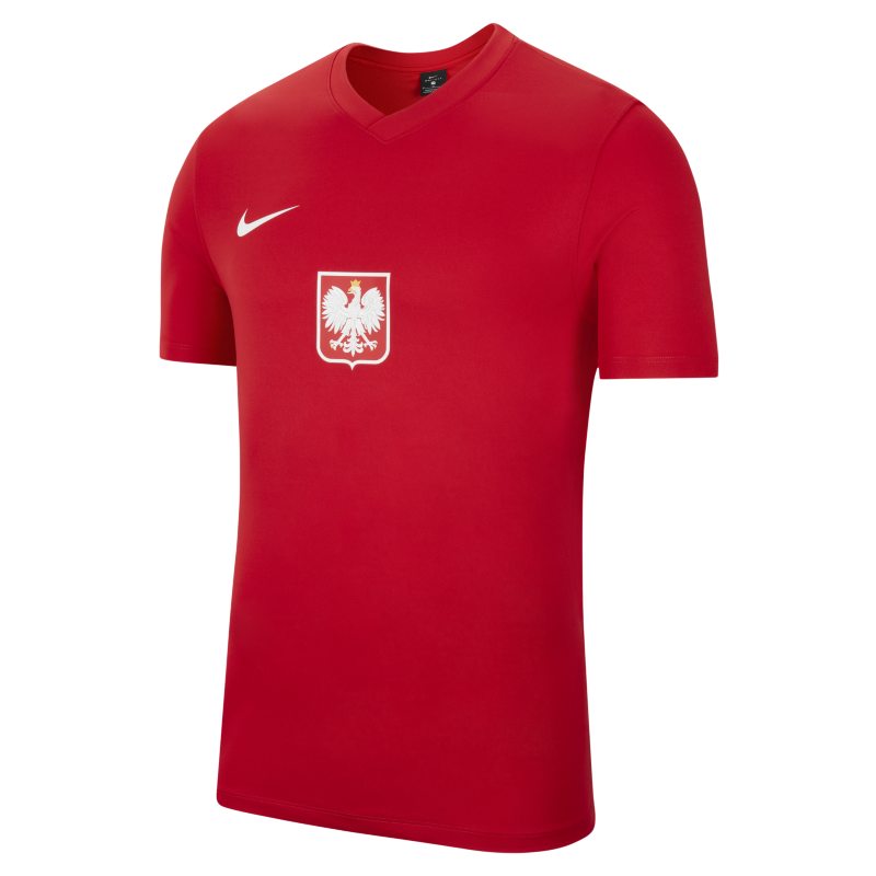  Primera y segundda equipación Polonia Camiseta de fútbol de manga corta - Hombre - Rojo