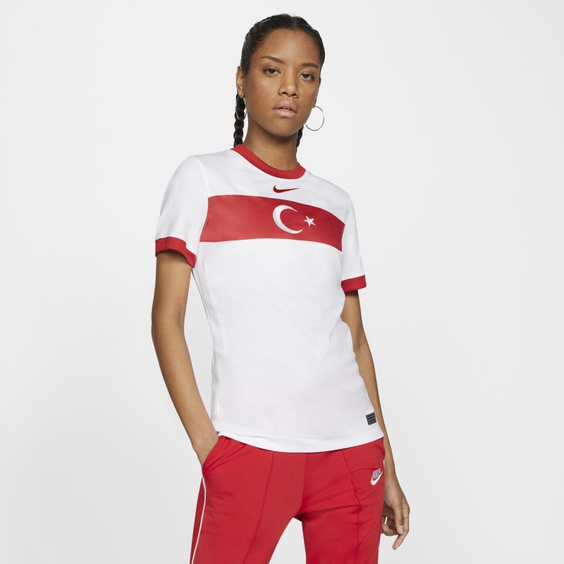  Primera equipaciión Stadium Turquía 2020 Camiseta de fútbol - Mujer - Blanco