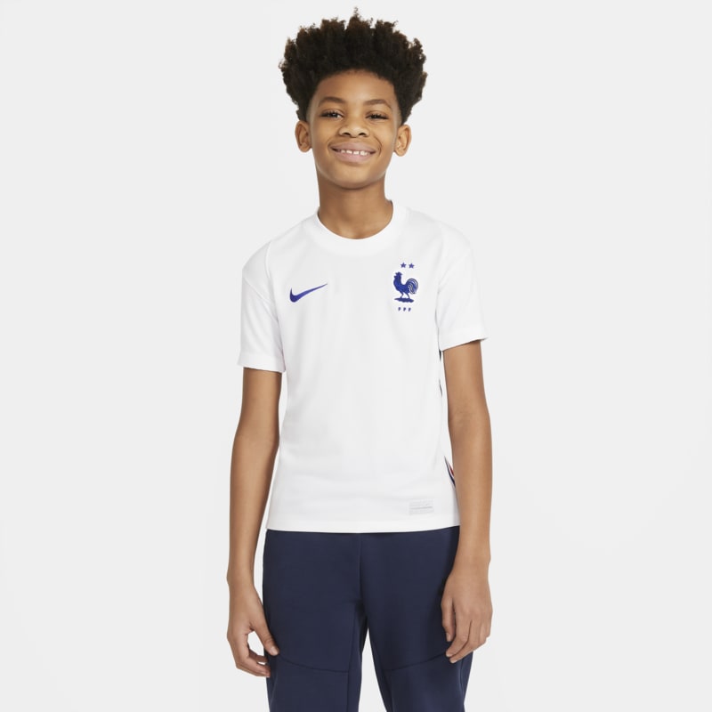  Segunda equipaciión Stadium FFF 2020 Camiseta de fútbol - Niño/a - Blanco