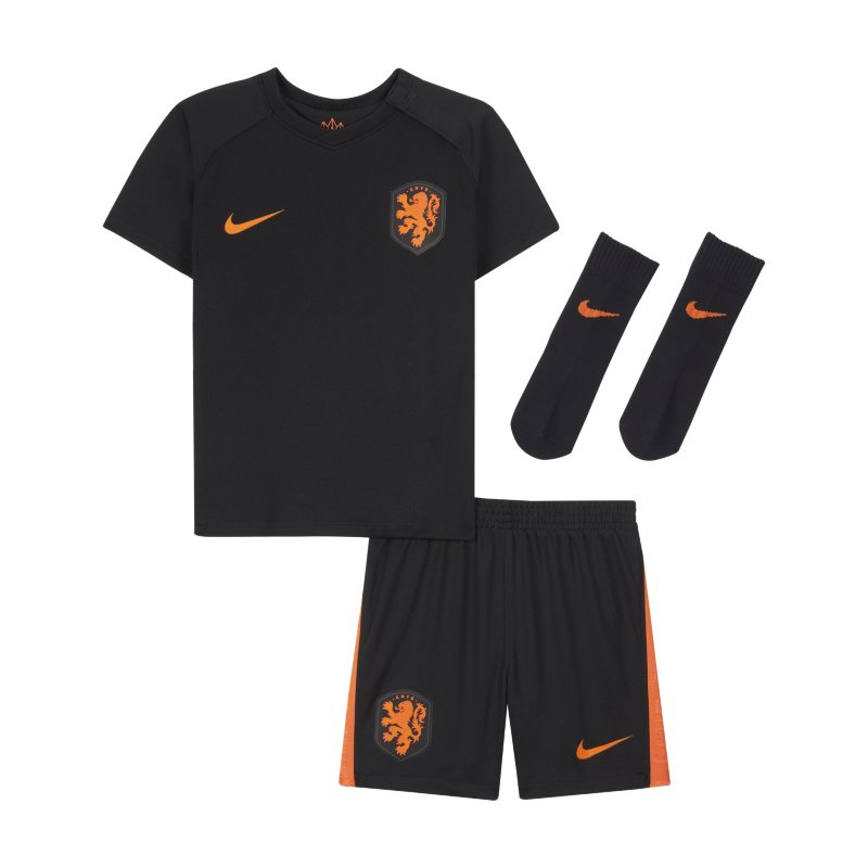 Segunda equipación Países Bajos 2020 Equipación de fútbol - Bebé e infantil - Negro