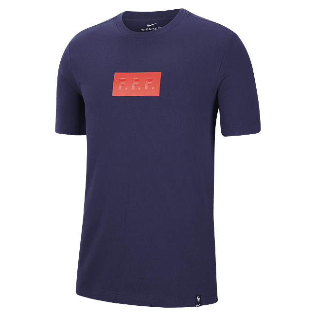 фото Мужская игровая футболка из формы франции - синий