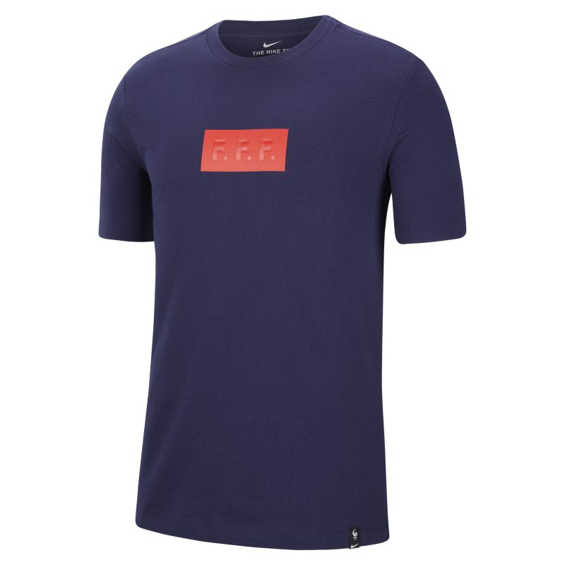  FFF Camiseta de  fútbol - Hombre - Azul