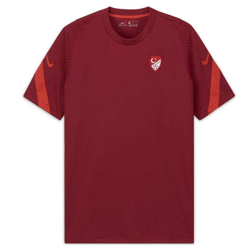  Strike Turqu໭a Camiseta de fútbol de manga corta - Hombre - Rojo