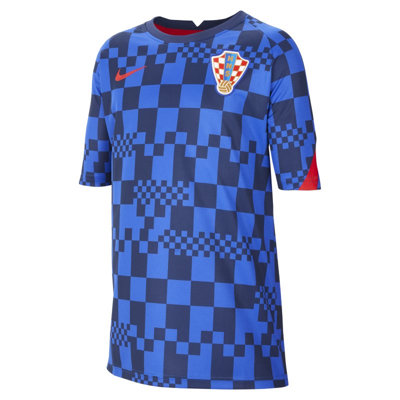 Nike Dri-FIT Croacia Camiseta de fútbol de manga corta - Niño/a - Azul