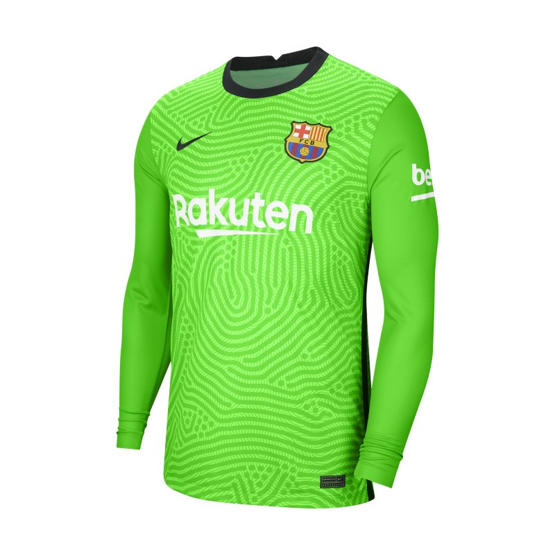 Męska koszulka piłkarska FC Barcelona Stadium 2020/21 Goalkeeper - Zieleń