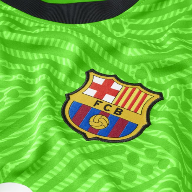 Męska koszulka piłkarska FC Barcelona Stadium 2020/21 Goalkeeper - Zieleń