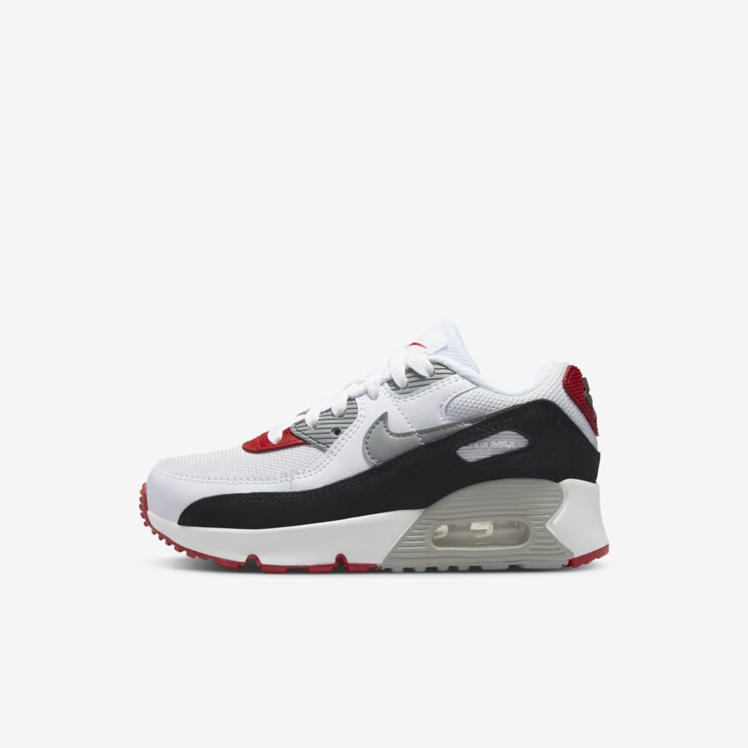 Nike Air Max 90 Ltr Little Kids' Shoes In Photon Dust,varsity Red,white ...