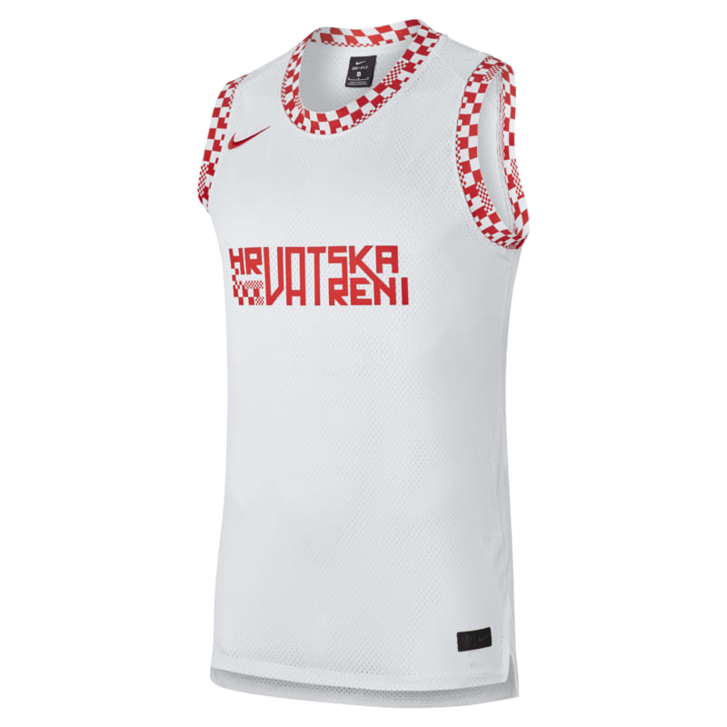 Croacia Camiseta de baloncesto - Hombre - Blanco Nike