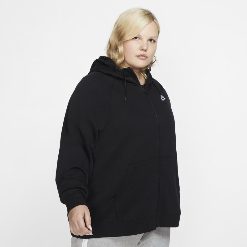 Image of Nike Sportswear Essential Women's Full-Zip Hoodie - Black