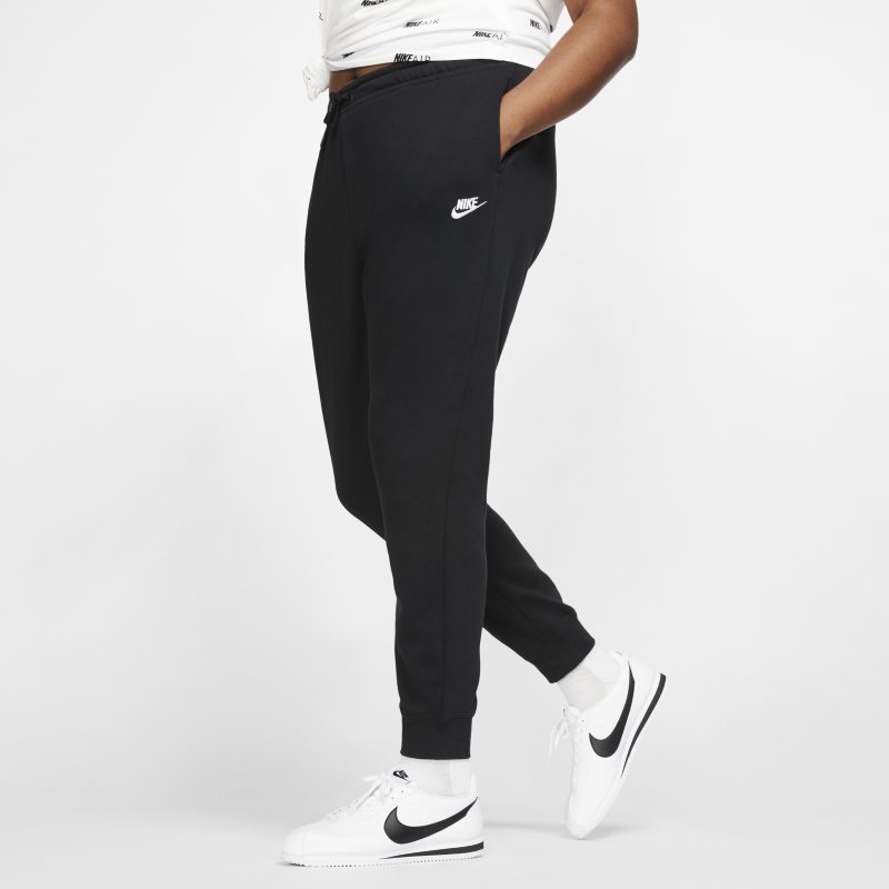 Image of Nike Sportswear Essential Women's Fleece Trousers - Black