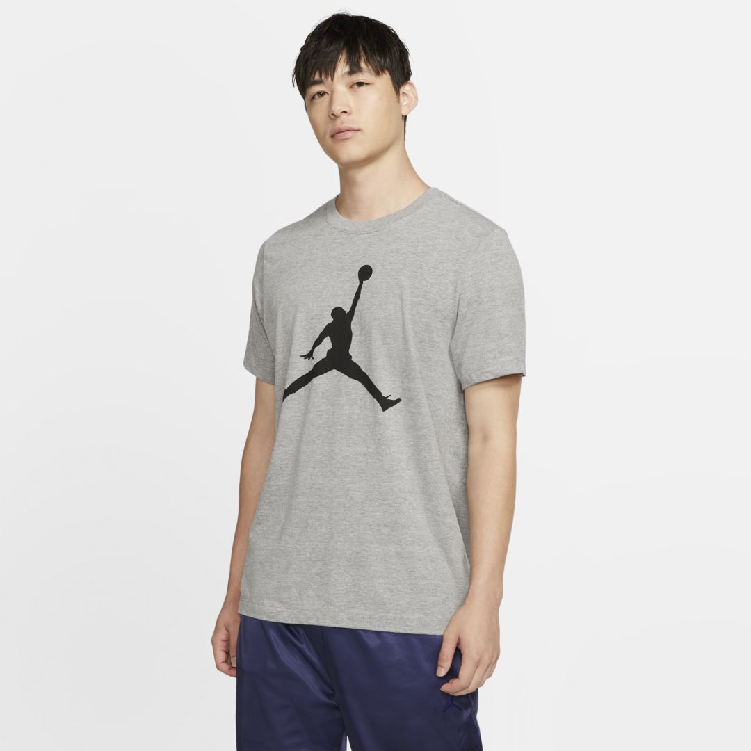 Jordan Jumpman Men's T-shirt In Grey | ModeSens