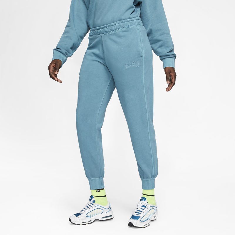Nike Sportswear Damesbroek van sweatstof – Blauw