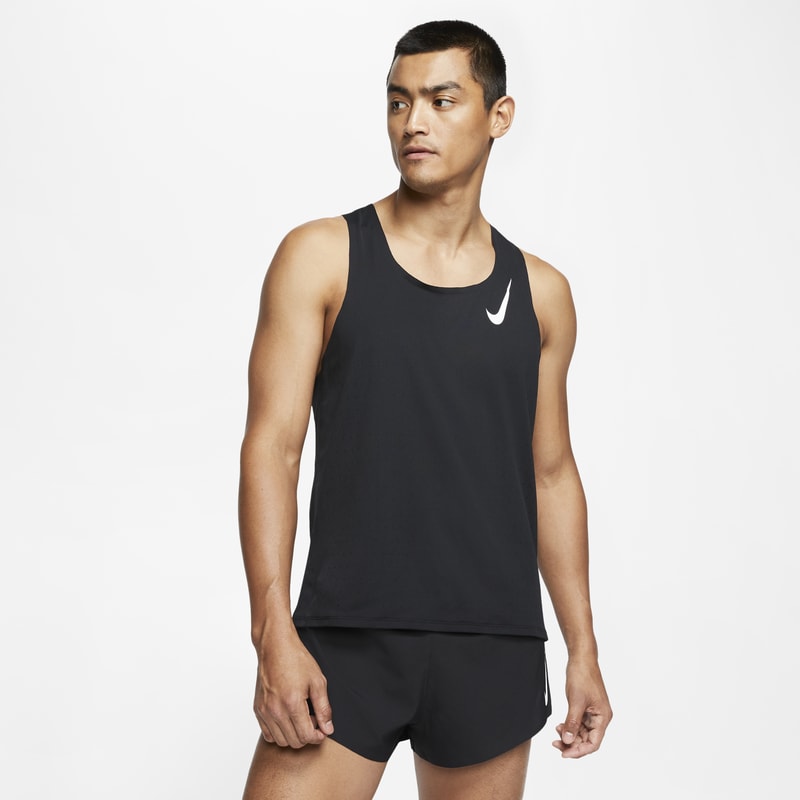 Nike AeroSwift Camiseta de running - Hombre - Negro