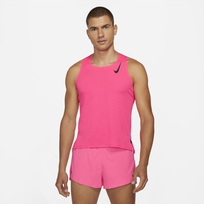 Nike AeroSwift Camiseta de running - Hombre - Rosa