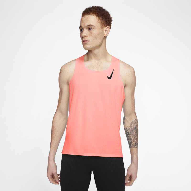 Haut de running Nike AeroSwift pour Homme - Rose