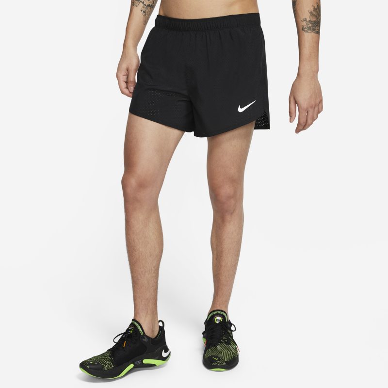 Nike Fast Pantalón corto de running de 10 cm - Hombre - Negro