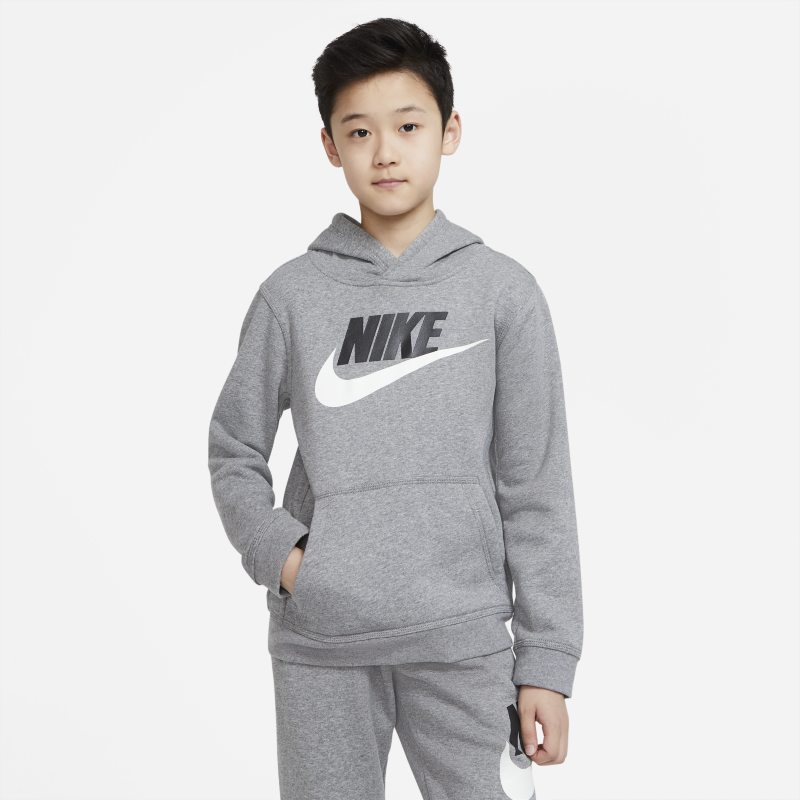 Nike Sportswear Club Fleece Sudadera con capucha - Niño/a - Gris