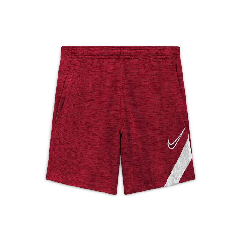 Nike Dri-FIT Academy Pantalón corto de fútbol de tejido Knit - Niño/a - Rojo