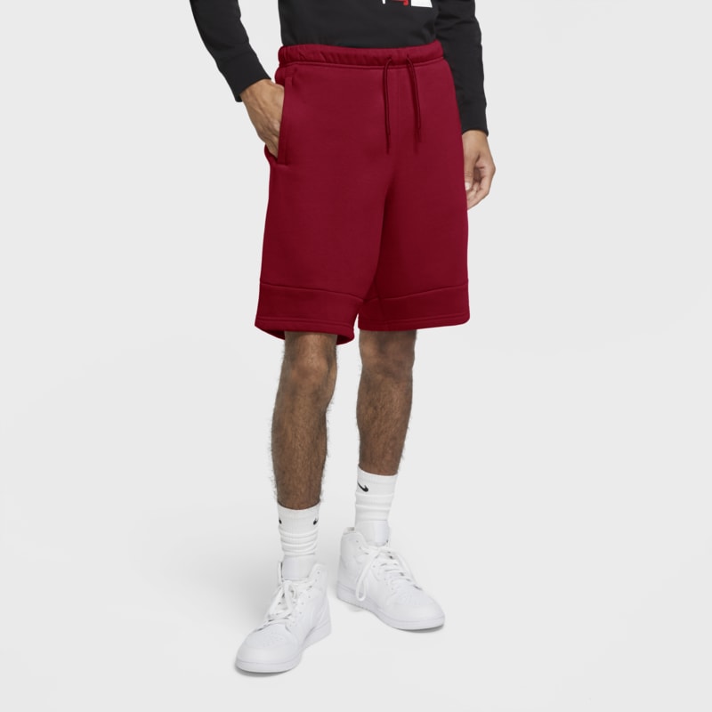 Jordan Jumpman Air Pantalón corto de tejido Fleece - Hombre - Rojo