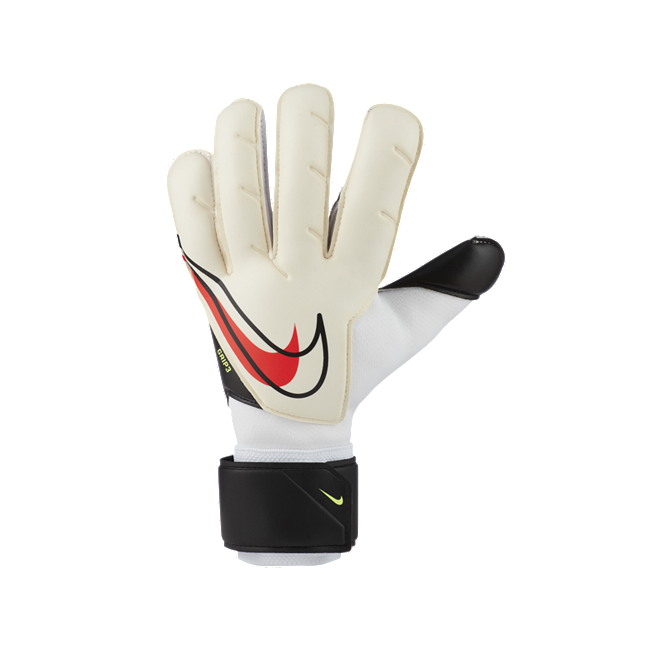 фото Футбольные перчатки nike goalkeeper grip3 - белый