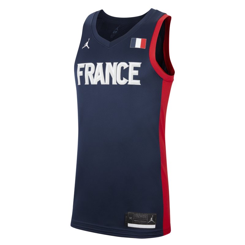 Basketjersey France Jordan (Road) Limited för män - Blå