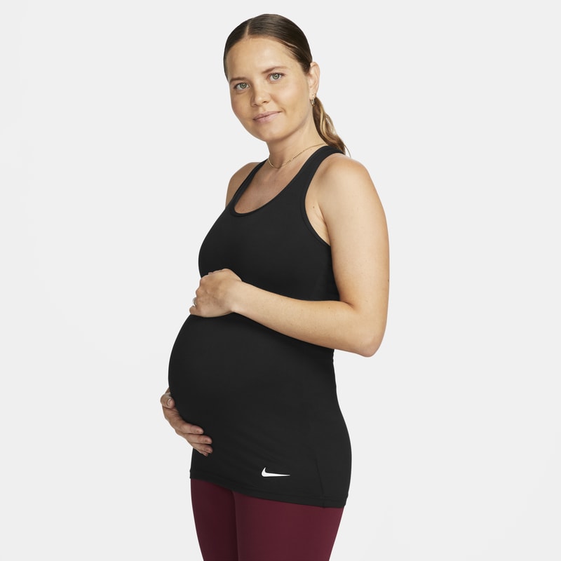 Nike (M) Camiseta de tirantes - Mujer (Maternity) - Negro