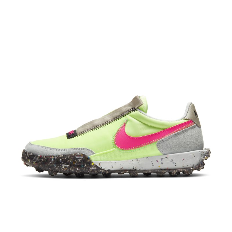 Image of Nike Waffle Racer Crater Women's Shoes - Green