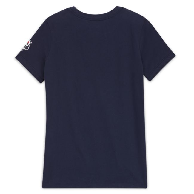Damski T-shirt treningowy do koszykówki USAB - Niebieski