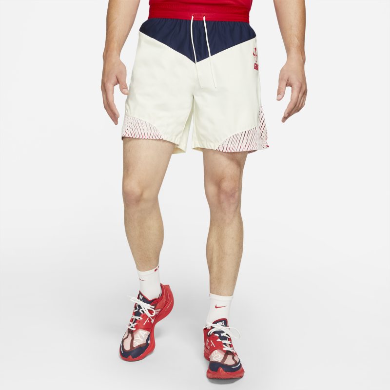 Nike x Gyakusou Pantalón corto de tejido Woven - Crema Nike