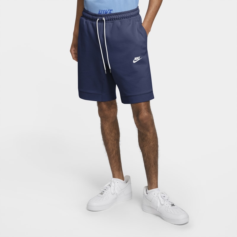 Nike Sportswear Pantalón corto de tejido Fleece - Hombre - Azul