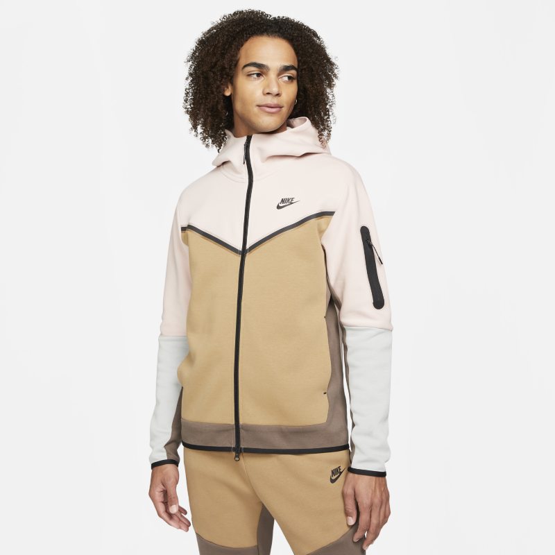 Nike Sportswear Tech Fleece Sudadera con capucha con cremallera completa - Hombre - Rosa