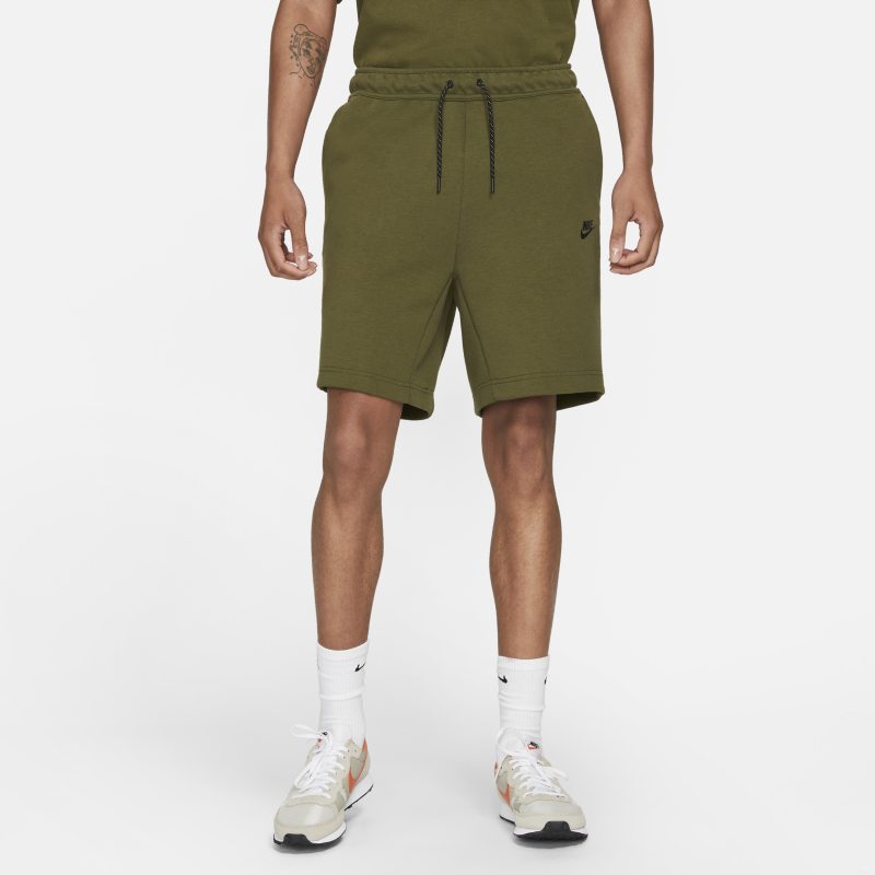 Spodenki męskie Nike Sportswear Tech Fleece - Zieleń