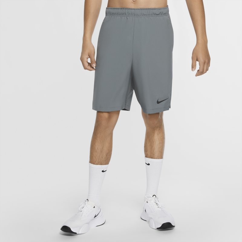 Męskie spodenki treningowe z tkaniny Nike Flex - Szary