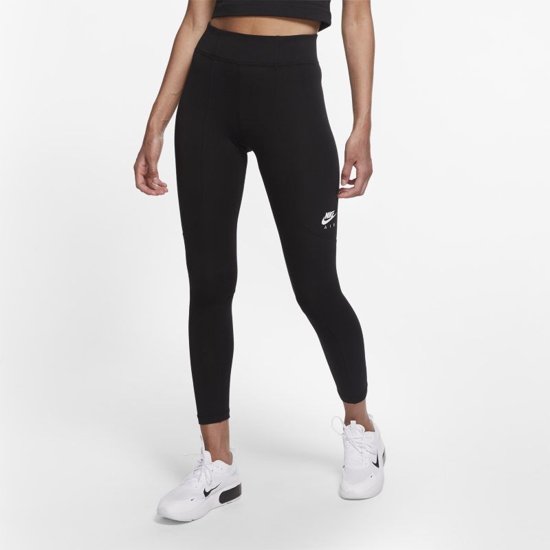 Nike Air 7/8-legging voor dames – Zwart