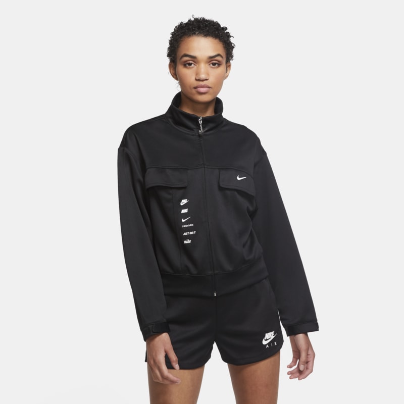 Nike Sportswear Swoosh Damesjack Zwart online kopen