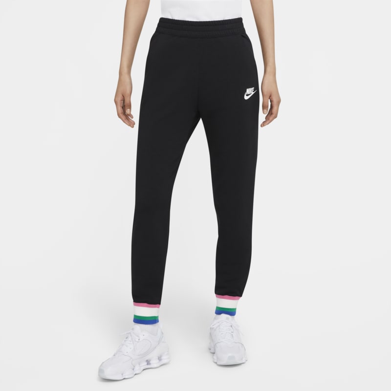 Nike Sportswear Heritage Joggingbroek van fleece voor dames – Zwart