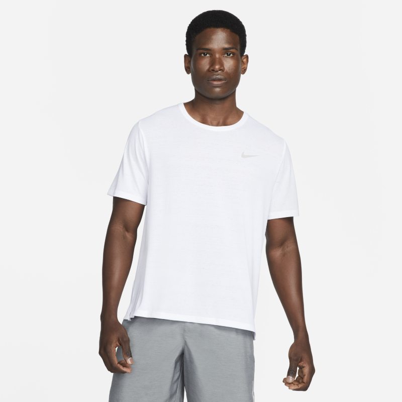 Nike Dri-FIT Miler Camiseta de running - Hombre - Blanco