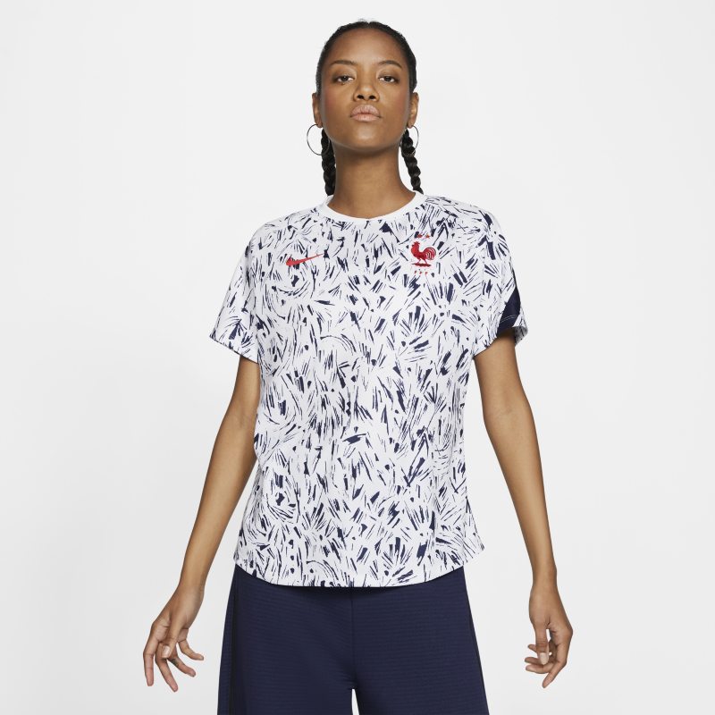  Francia Camisetaa de fútbol de manga corta - Mujer - Blanco
