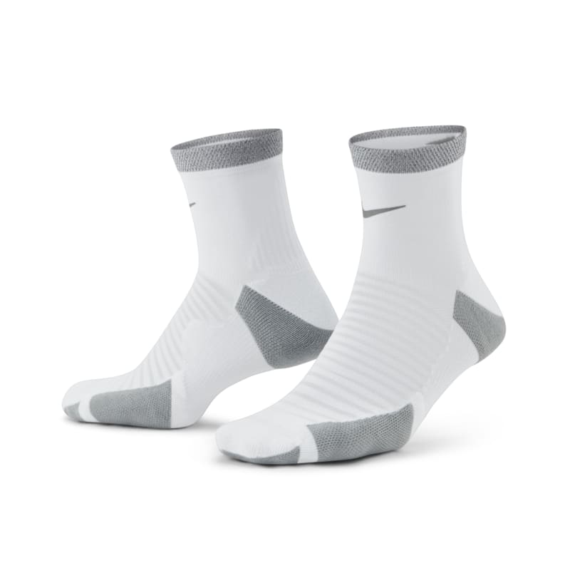 Nike Spark Calcetines tobilleros de running con amortiguación - Blanco