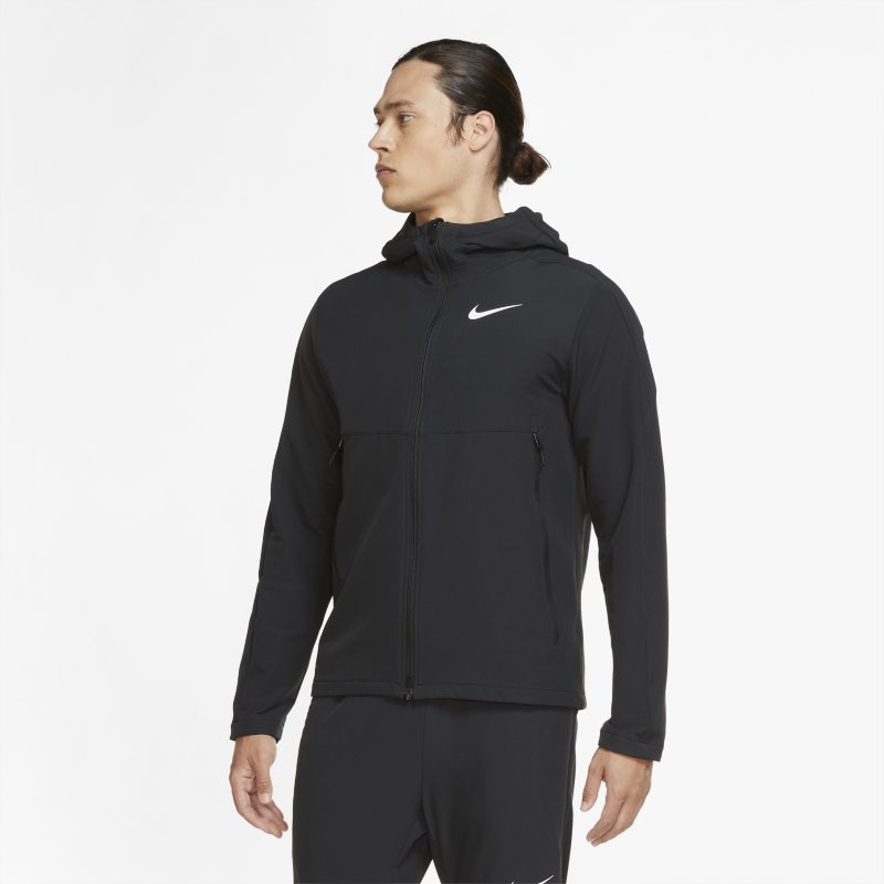 Nike Chaqueta de tejido Woven para el invierno de entrenamiento - Hombre - Negro