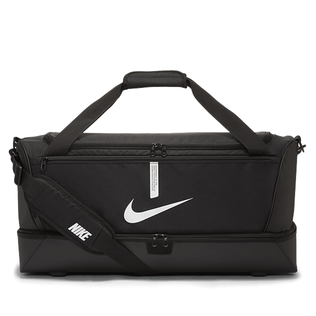 фото Футбольная сумка-дафл с жестким дном nike academy team (большой размер) - черный