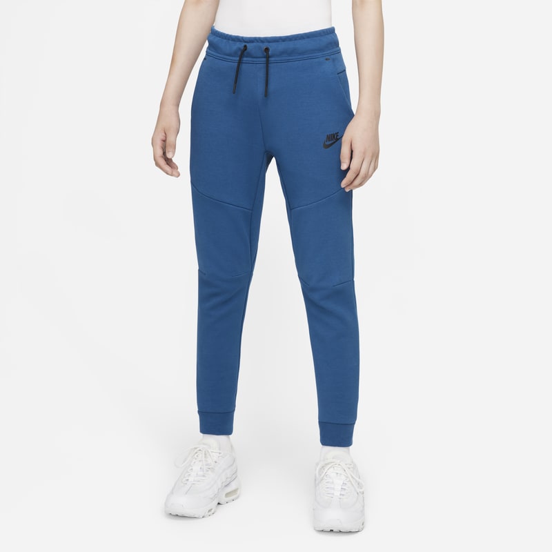 Byxor Nike Sportswear Tech Fleece för ungdom (killar) - Blå