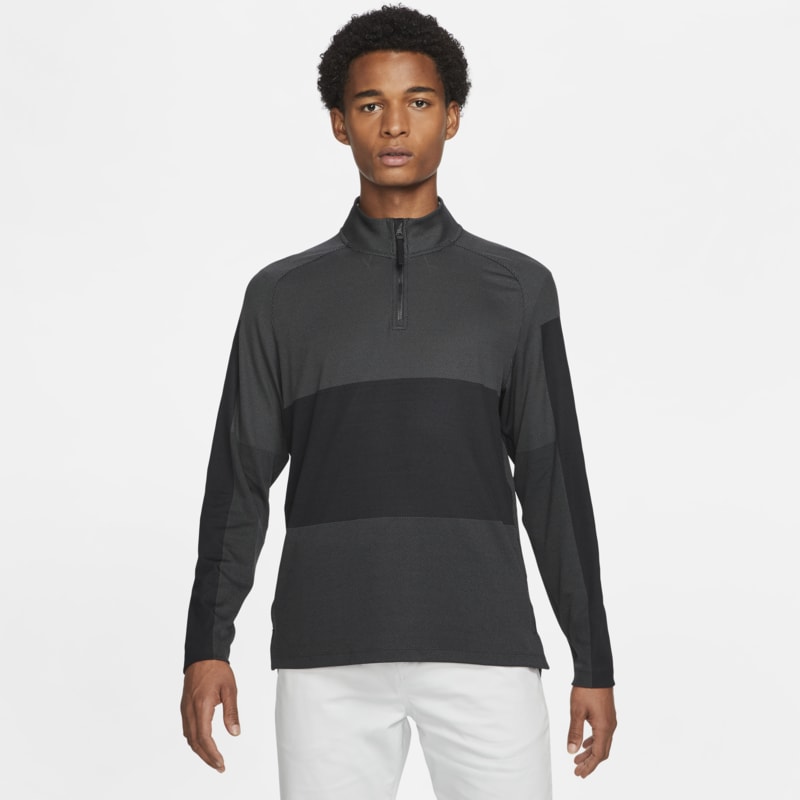 Nike Dri-FIT Vapor Camiseta de golf con media cremallera - Hombre - Negro
