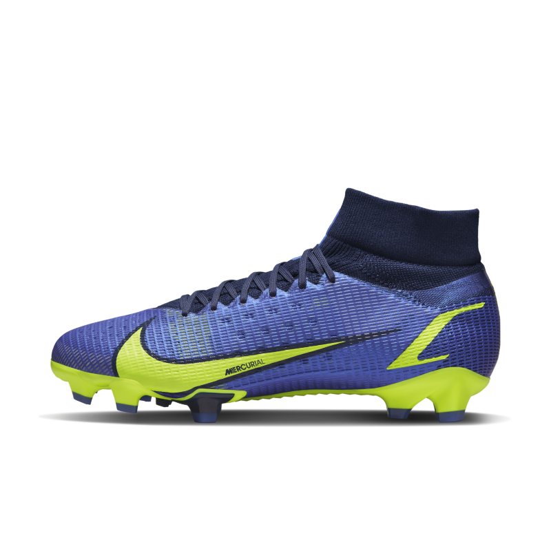 Nike Mercurial Superfly 8 Pro FG Botas de fútbol para terreno firme - Azul