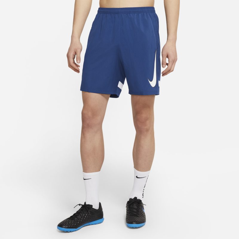 Nike Dri-FIT Academy Pantalón corto de fútbol de tejido Woven - Hombre - Azul