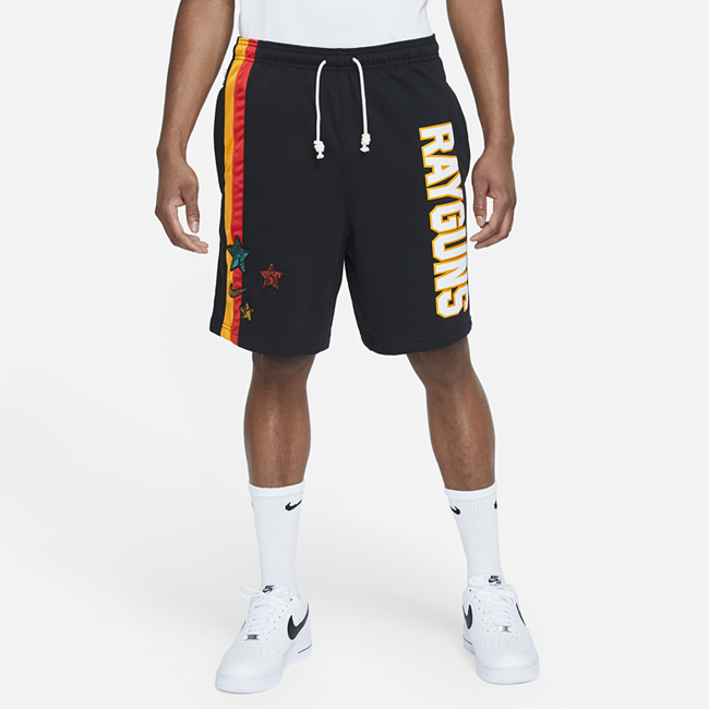 фото Мужские первоклассные баскетбольные шорты nike dri-fit rayguns - черный