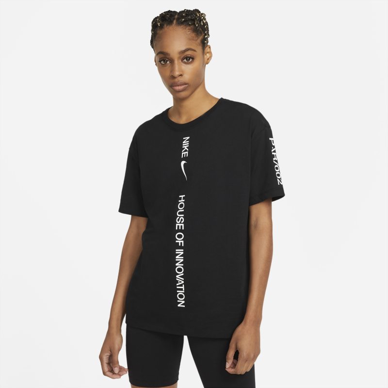 Nike Sportswear House Of Innovation (Paris) Camiseta - Mujer - Negro