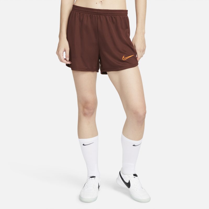 Nike Dri-FIT Academy Pantalón corto de fútbol de tejido Knit - Mujer - Marrón